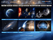 Tablet Screenshot of cosmism.com